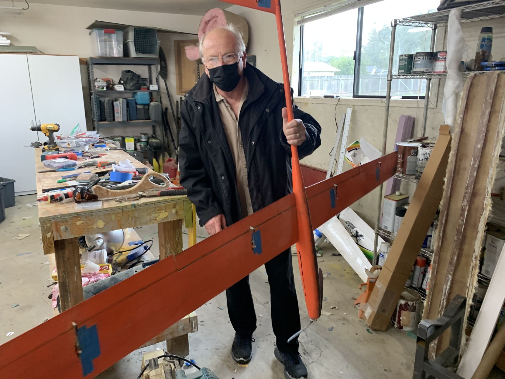 Peter Edridge's radio controlled airplane